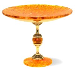 Конфетница из янтаря «Грация»