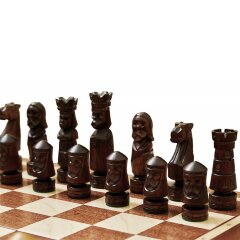 Деревянные шахматы «Большой Замок»