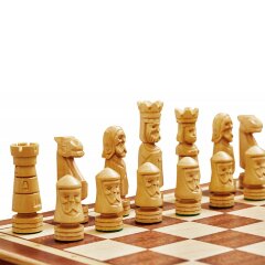 Деревянные шахматы «Большой Замок»