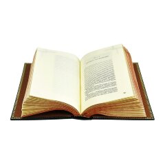 Подарочная книга «24 закона обольщения» (Роберт Грин) в кожаном переплёте