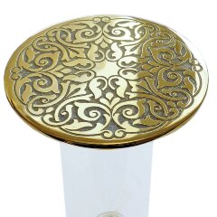 Часы песочные «Золотой песок» на 5 минут в подарок учителю