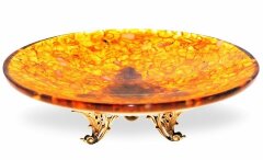 Янтарная конфетница «Греция»