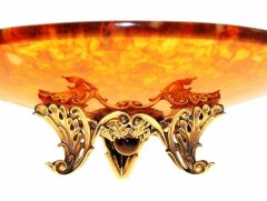 Янтарная конфетница «Греция»