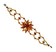 Браслет из янтаря «Ветреная нежность»