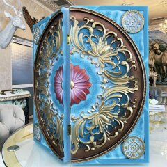 Нарды восточные «Звезда востока» резные с художественной росписью