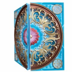 Нарды восточные «Звезда востока» резные с художественной росписью