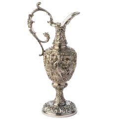 Бронзовая ваза для цветов «Танцующие дети»