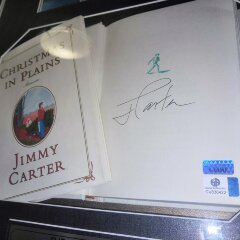 Сертифицированный автограф «Джимми Картер»