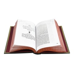 Подарочная книга «48 законов власти» (Роберт Грин) — бизнес бестселлер в кожаном переплёте для руководителя компании
