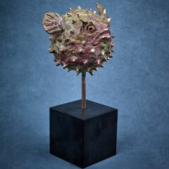 Интерьерная композиция из бронзы «Pin» в подарок ценителям арт объектов