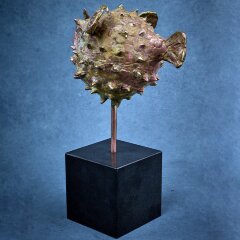 Интерьерная композиция из бронзы «Pin» в подарок ценителям арт объектов