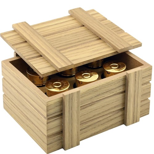 Набор подарочных стопок для водки «Сезон охоты» в подарок на День Победы