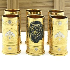 Набор подарочных стопок для водки «Сезон охоты» в подарок на День Победы