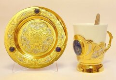 Чашка для кофе «Лазурит» (блюдце)