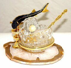 Икорница на агате