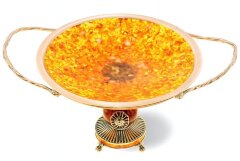 Янтарная конфетница «Цезарь»