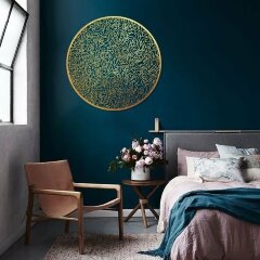 Настенное панно из дерева «Золотой лабиринт»