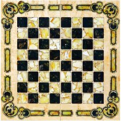 Эксклюзивные шахматы «Арабески Марин» (янтарь)