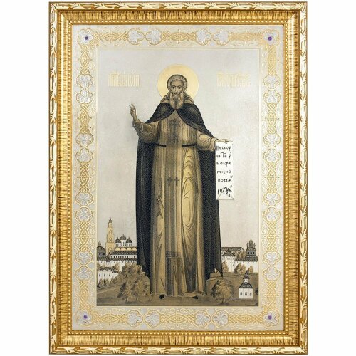 Оригинальная икона «Сергий Радонежский»