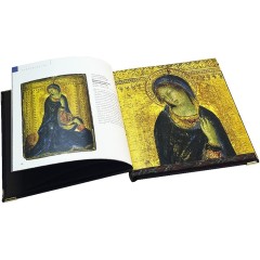 Иллюстрированная книга «Рождественские сюжеты. Эрмитаж» в кожаном переплёте