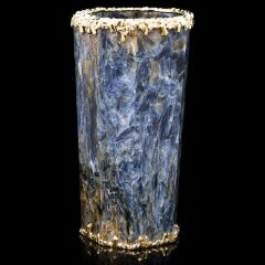 Эксклюзивная ваза из кианита «Сияние» в подарочной упаковке