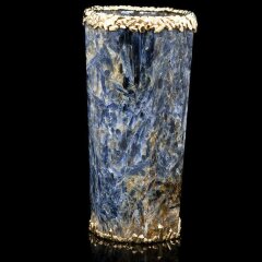 Эксклюзивная ваза из кианита «Сияние» в подарочной упаковке