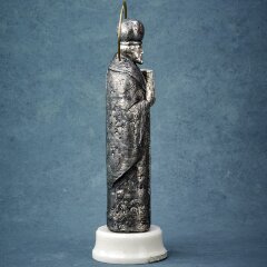 Бронзовая статуэтка «Никола Зимний» с серебрением в подарок христианину