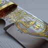 Подарочный нож «Волк» с украшенной рукоятью