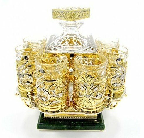 Набор водочный «Штоф-куб»