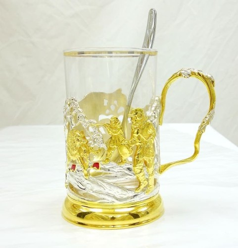 Подстаканник «Охота на волков»