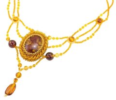 Колье из янтаря «Мечта»