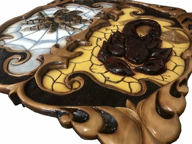 Эксклюзивные нарды «Паук и скорпион»