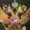 Настенное панно «Герб России» на зеркале