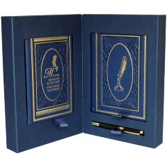 Подарочный набор книга «Мысли, афоризмы и шутки знаменитых мужчин»