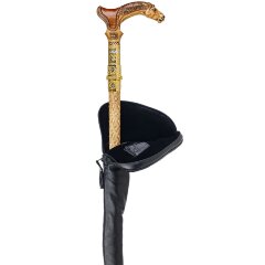 Резная трость ручной работы «Конь» со скрытым клинком