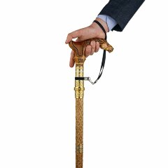 Резная трость ручной работы «Конь» со скрытым клинком