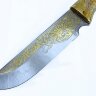 Сувенирный нож «Урал» с позолоченным клинком