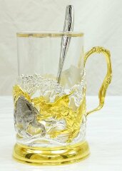 Подстаканник "Охота на кабана"