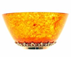 Пиала из янтаря «Грация»