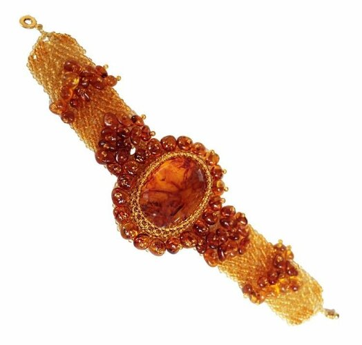 Браслет из янтаря «Герцогиня»