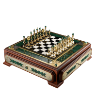 Эксклюзивные шахматы «Малахит»