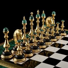 Эксклюзивные шахматы «Малахит»
