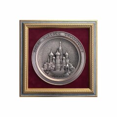 Настенная плакетка «Собор Василия Блаженного»
