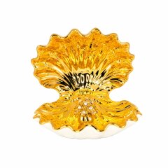 Сувенирная ракушка «Жемчужина» с инкрустацией кристаллами Swarovski
