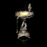 Серебряная икорница «Галиотис» из морской раковины с фрегатом