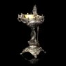 Серебряная икорница «Галиотис» из морской раковины с фрегатом