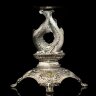 Серебряная икорница «Галиотис» из морской раковины с фрегатом