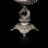 Серебряная икорница «Галиотис» из морской раковины с фрегатом
