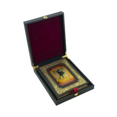 Подарочная книга «Вечера на хуторе близ Диканьки» (Н. Гоголь) в кожаном футляре