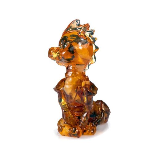 Подарочная фигурка из янтаря «Дракоша» — как символ нового 2024 года